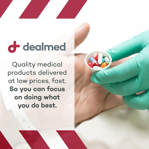 Dealmed Medicine Cups – 200 Medicine Measuring Cups, Graduated, 1oz Disposable Plastic Medicine Cups, Ideal for Doctor's Offices, School Nurse's, ...