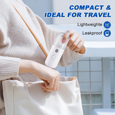 Easy Care Sunshine 15s Heat up Mini Travel Steamer, Rechargeable Cordless Easy Care Sunshine Steamer, Mini Handheld Clothing Steamer for Home And ...