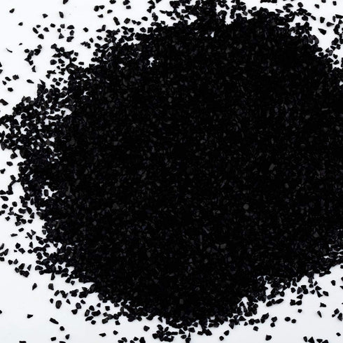 Crushed Glass Irregular Metallic Chips Sprinkles Chunky Glitter Black 100g 2-4mm for Nail Arts Craft DIY Vase Filler Epoxy Resin Mold Scrapbooking...