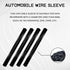 4PCS Car Concealed Wire Sleeve, Cable Management Sleeves, Concealed Wire Cover Line Sleeve Car Cable Clips Auto Accessories, Adhesive Cable Hidden...