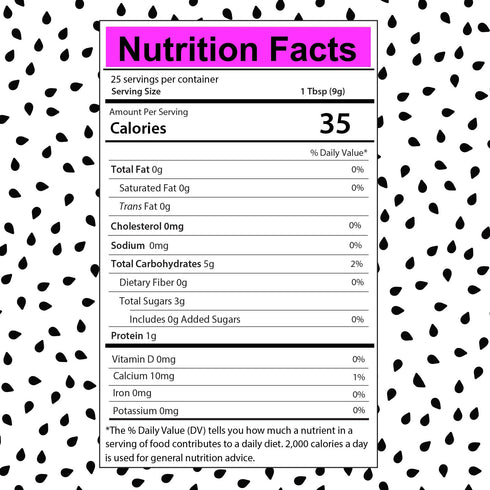 Dragon Fruit Powder, Freeze-Dried Pink Pitaya - Exotic Superfood, Rich in Vitamins and Minerals, Perfect for Coloring in Drinks, Snacks & Baking (...