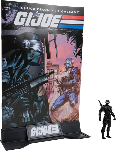 McFarlane Toys - G.I. Joe Page Punchers 2pk Duke and Snake Eyes 3in Action Figures with 2 Comics...
