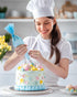 Kootek 32-Piece Piping Bags and Tips Set with 24 Icing Piping Tips, 2 Reusable Pastry Bags 12 Inch, Reusable Piping Icing Bags and Tips, Cake Deco...