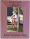 We Love You Dad Custom Wood 4x6 Picture Frame - Add Your Custom Text - Great Gift for Father's Day Birthday, (4x6 Vertical)...