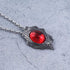 Game Devil May Cry Dante's Amulet Necklace Red Crystal Pendant Present for Men Women...