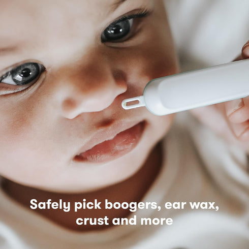 Frida Baby 3-in-1 Nose, Nail + Ear Picker by Frida Baby the Makers of NoseFrida the SnotSucker, Safely Clean Baby's Boogers, Ear Wax & More...