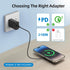 Wireless Charger, 15W Max Fast Magnetic Wireless Charging Pad Compatible with iPhone 15/14/13/12/11/X/8, Samsung Galaxy S22/S21/S20, AirPods Pro 2...