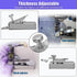 Upgraded Magnetic Seam Guide for Sewing Machine, Magnetic Sewing Guide with Clip, Hemmer Guide, Multifunctional Hem Guide, Universal Sewing Machin...