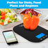 Smart Weigh 11 lb Digital Kitchen Food Scale, Mechanical Accurate Weight Scale with 5-Unit Modes, Grams and Ounces for Weight Loss,Weighing Ingred...