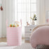 TECHMILLY Large Storage Basket for Girls and Boys, Collapsible Laundry Hamper with Long Handles, Toy Bins for Nursery, Kids Room Décor...