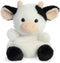 Aurora® Adorable Palm Pals™ Sweetie Cow™ Stuffed Animal - Pocket-Sized Play - Collectable Fun - White 5 Inches...