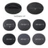 SCOTTCHEN 5”Hook and Loop Discs,EVA Velcro Hand Sanding Pad for Woodworking Furniture Restoration Home and Automotive Body,with 5”Sanding Discs To...