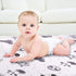 Baby Blanket Super Soft Plush with Double Layer Dotted Backing, Lovely Brown Animals Printed Unisex Design Receiving Blanket, 30x40 Inch...