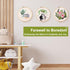 Santune 3 Pack Embroidery Kit for Beginners with Pattern, Cross Stitch Kits for Adults with Instructions,Needlepoint Kits for Adults Include 1 Emb...