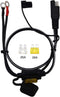 1.6FT 14AWG Ring Terminal to SAE Harness Quick Connect/Disconnect Assembly, 20A Fuse...