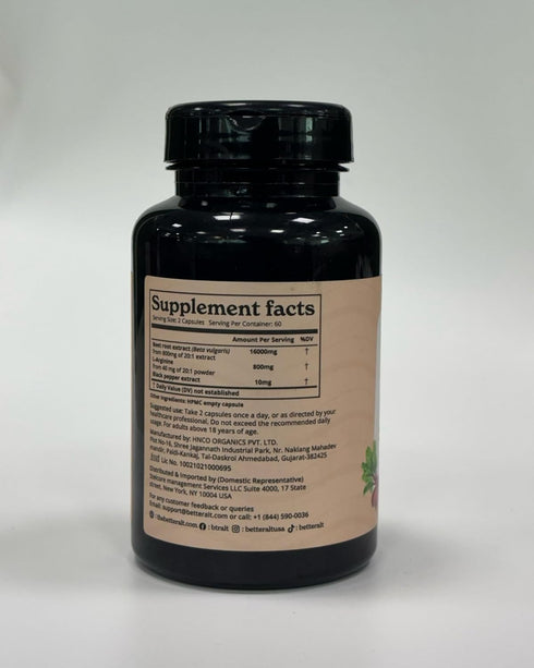 Beet Root Powder Capsules...