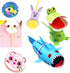 TOAOB 300pcs 12mm Googly Wiggle Eyes Self Adhesive Round Plastic Craft Sticker Eyes DIY Arts Scrapbooking Accessories Red Dark Green Blue Pink Yel...