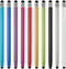 MECCANIXITY 10pcs Stylus Pens for Touch Screens Dual Rubber Tips Capacitive Stylus Universal Tablet Pen Sensitivity Precision......