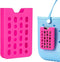 PARBEE Phone Holder Compatible with Bogg Bag, Silicone Pink Phone Holder Keep Your Phone Handy in Tote Bag, Insert Accessory Charm for Bogg Bags.....