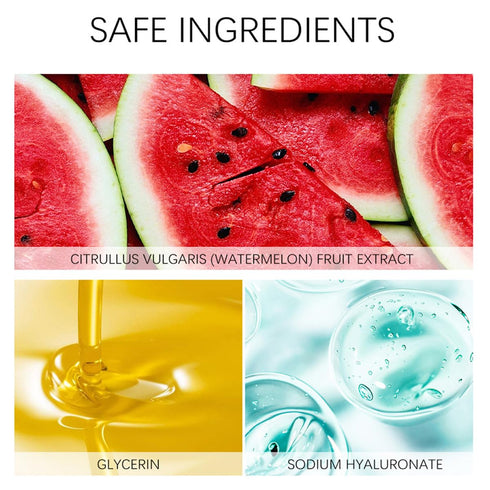 Watermelon Niacinamide Facial Serum,Pore Minimizer & Niacinamide Glow Serum,Makeup Primer,Lightweight Facial Serum & Priming Liquid Highlighter(75...