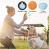MewaJump Squeaky Dog Toys with Ball, 3-in-1 Plush Cute Dog Toy, Dog Chew Toy with 3 Layers, Dogs Puzzle Pet Toy for Teeth Cleaning, Puppy Enrichme...