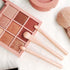 Travel Makeup Brushes Set: 4 in 1 Small Travel Makeup Brushes Mini Facial Makeup Brushes Retractable Makeup Brush Professional Foundation Blending...