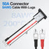 50 Amp Battery Quick Connect/Disconnect Connector 6 to 12 Gauge Battery Cable Connector Quick Disconnect Battery Terminal, 12V Wire Harness Plug C...