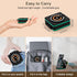 Foldable 3 in 1 Wireless Charging Station for Samsung Galaxy Z Fold6 Flip6 S24 S23 Ultra,Travel Charger for Samsung Multi Devices,15W Fast Wireles...