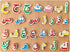 Arabic Alphabet Numbers Wooden Jigsaw Puzzle for Toddlers, Kids Learning Arabic Alphabet Words Puzzle...
