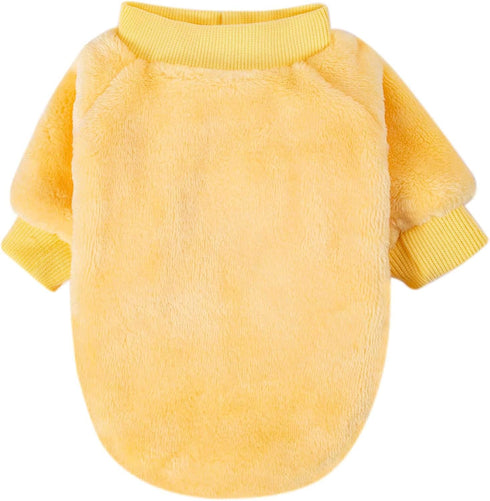 FabriCastle Small Dog Sweater, 3 Count, Dog Clothes Coat, Dog Jacket for Small Medium Dogs Boy or Girl, Ultra Soft and Warm Cat Pet Sweaters (X-Sm...