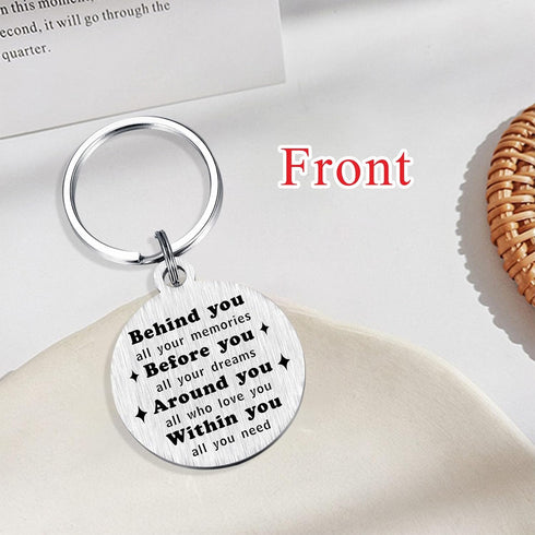 Alotozo Norse Viking Keychain for Men Women - Compass, Tree of Life, Wolf, Odin, Ravens Mythology Gift for Birthday Christmas...