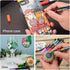 ZEYAR Premium Acrylic Paint Pen, Water Based, Extra Fine Point, 18 Colors, Odorless, Acid Free and Safe, Opaque Ink, Environmental Friendly, AP Ce...