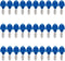 Beer Plugs Tap Brush,30 Pack Beer Faucet Tap Cleaning Plug Brush For Draft Beer Faucet Cap (Blue)...