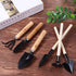 7 Pcs Succulent Gardending Hand Tools,Miniature Fairy Garden Small Plants Care Tool Sets,Mini Garden Tool Set-Small Shovel Rake Spade Soil Scoops...