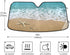 Starfish Beach Car Windshield Sun Shades Blocks UV Rays Sun Visor Protector Foldable Sun Reflector to Keep Your Vehicle Cool...