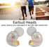 Earphone Head Replacement for SE215 SE315 SE535, Pluggable Detachable HiFi Earpiece Head,Sports Earphone Earbud Head, for Interface Cable(Transpar...
