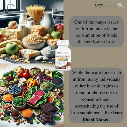 (90 Capsules), Iron 26mg, Vitamin C & Orange 150mg, Folate 667mcg DFE, Vitamin B12, Beetroot, Brewers Yeast, Broccoli & MCT Oil 9 in 1 Advanced Co...