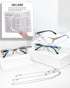 EYEURL Cat Eye Reading Glasses for Women 2.25 Blue Light Blocking 3 Pack Computer Readers with Comfortable Spring Hinge Lightweight Eyeglasses for...