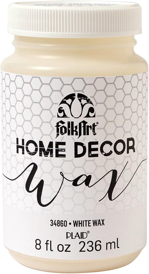 FolkArt Home Decor Wax Sealer (8-Ounce), 34860 White...