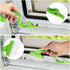 4 Pcs Window or Sliding Door Track Cleaning Brush, Tile Lines Brush,Window Blind Duster Blind Cleaner Duster Tool for Sliding Door...