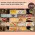 4 Flavor Pack, Infused Sicilian Salts "Sali Aromatizzati", Flavored Salt with Liquorice, Herbs, Lemon, Chili, Artigiani di Sapori, Italian Gifts...
