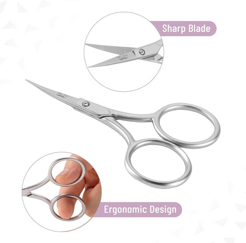 Mr. Pen- Embroidery Scissors Curved, 3.5 Inch, Embroidery Scissors Small...