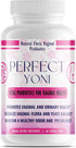 Perfect Yoni Female Vaginal Probiotics - 60 Capsules of Probiotics for Women with Lactobacillus Acidophilus & Lactobacillus Gasseri, Organic Women...