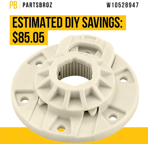 W10528947 Maytag Washer Drive Hub Kit W10396887 Easy to Install MVWX655DW1 WTW5000DW1 MVWC565FW1 MVWX655DW2 WTW5000DW0 WTW5000DW2 WTW5000DW3 MVWC415EW1 MVWC415EW2 MVWC555DW1 MVWC565FW0 MVWX655DW0