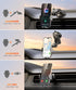 Wireless Car Charger Mount Auto Clamping, 15W Fast Charging Car Phone Holder Charger for Dash Windshield Vent Compatible with iPhone 15 14 13 12 P...