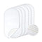 TILLYOU Waterproof Changing Pad Liners 6 Pack, 100% Cotton Reusable Cloth Diaper Liners, White...