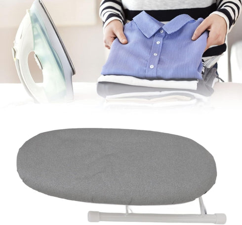 Mini Ironing Board, Heat Resistant Tabletop Ironing Board S Multifunctional for Travel (Grey)...