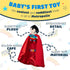 Kids Preferred DC Comics Superman Lovey Security Blanket, Soft Huggable Dark Knight Plush Lovey Toy for Baby and Infant Boys and Girls, Textured B...