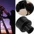 1 Set T2-EOS M Camera Telescope Lens Mount Adapter with 1.25 inch Telescope Adapter Ring Compatible with Canon EOS M M2 M3 M5 M6 M10 M50 M100 M200...