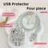 Cable Protector for iPhone Charger,Bling Glitter Waves Edge Design for Women Girl,Luxury Shiny Soft Data Line Cable USB Wire Saver Phone Charger C...